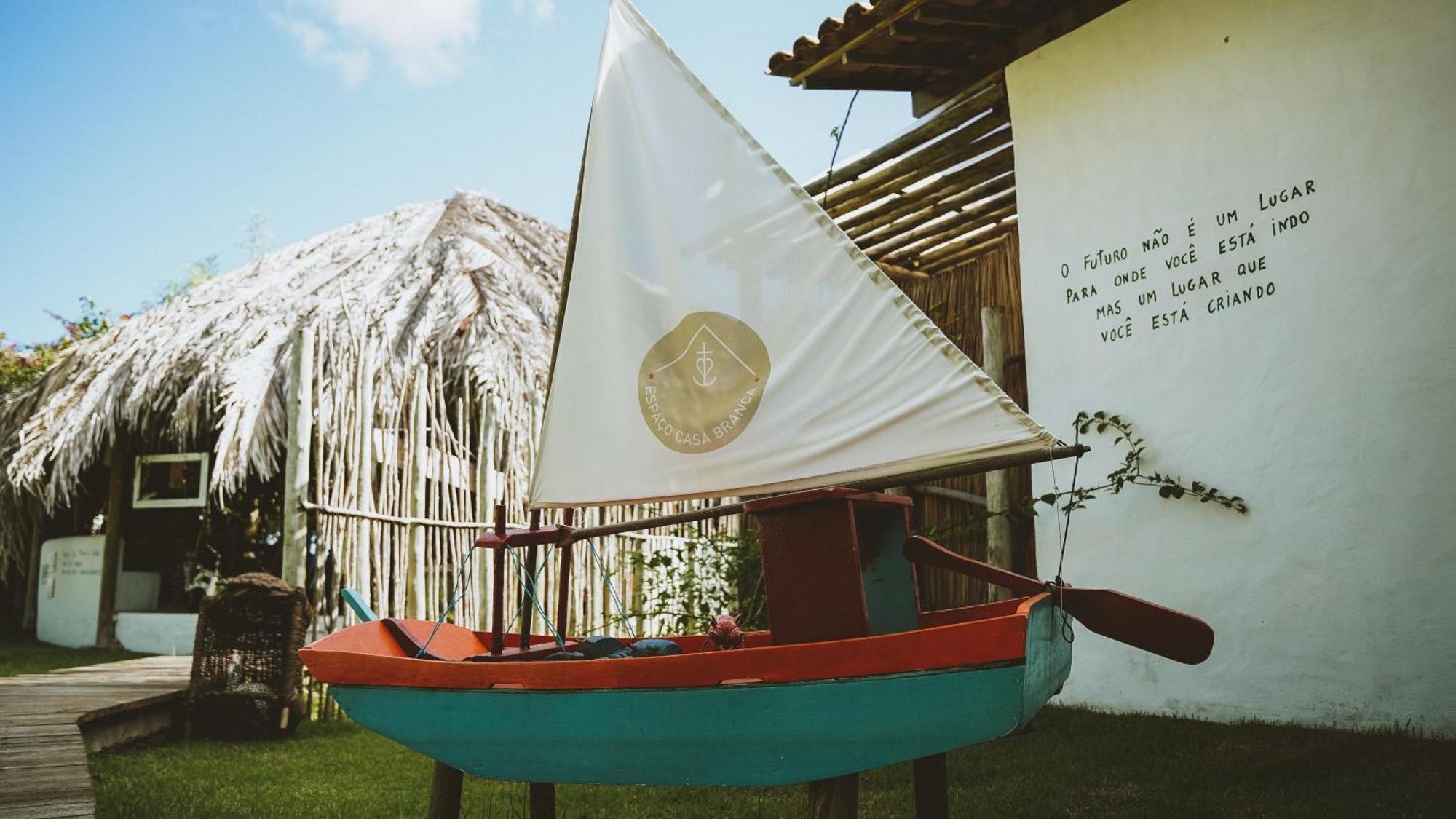 Pousada Casa Branca Pôrto de Pedras エクステリア 写真